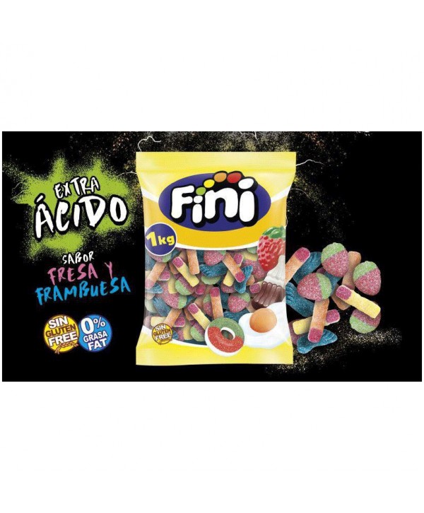 FINI SURTIDO SOUR BOOOM MIX BOLSA 1KG.