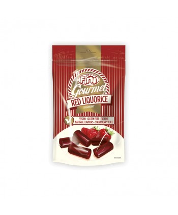 FINI DOYPACK GOURMET RED LIQUORICE FRESA 10X180GR.