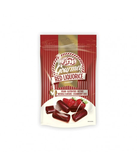 FINI DOYPACK GOURMET RED LIQUORICE FRESA 10X180GR.