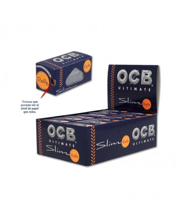 OCB PAPEL ULTIMATE SLIM ROLLS 24U. WP09110