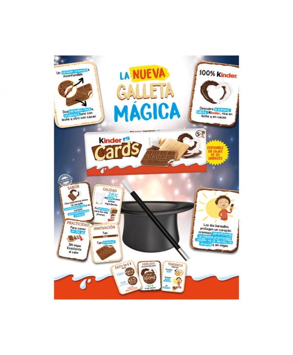 KINDER CARDS T(2X5)X20 