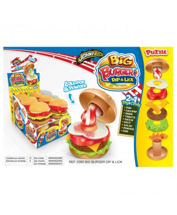 BIG BURGUER DIP & LICK 12X21GR. 