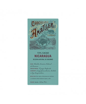 AMATLLER CHOCOLATE 72% NICARAGUA 10X70GR.