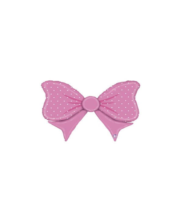 GLOBO FOIL 18" 46CM LAZO ROSA
