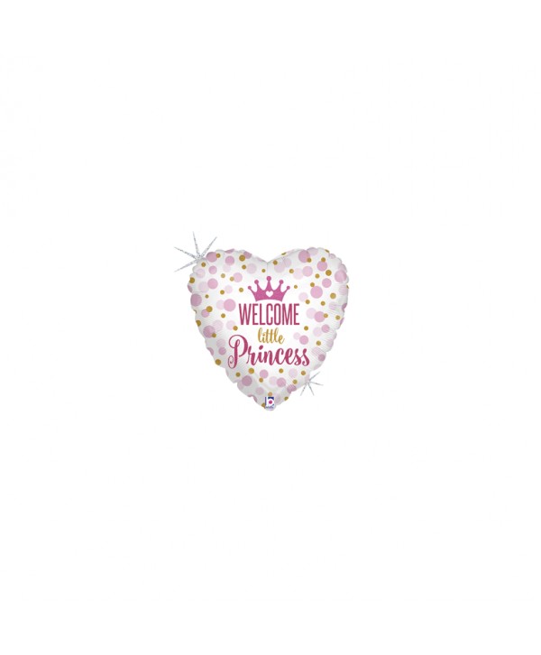 GLOBO FOIL 18" 46CM "WELCOME PRINCESA"