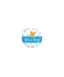 GLOBO FOIL 18" 46CM REDONDO OSO "ITS A BOY"