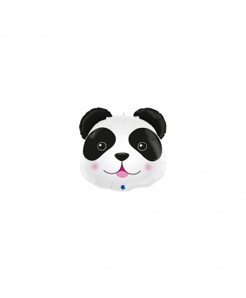 GLOBO FOIL 29" 74CM CABEZA OSO PANDA