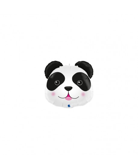 GLOBO FOIL 29" 74CM CABEZA OSO PANDA