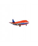 GLOBO FOIL 29" 74CM AVION ROJO
