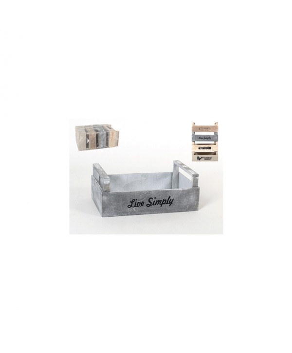 CAJA MADERA RUBY 32X20X12CM 4 SURTIDOS