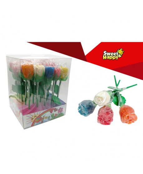 ROSAS COLORES GOMA 25X35GR.