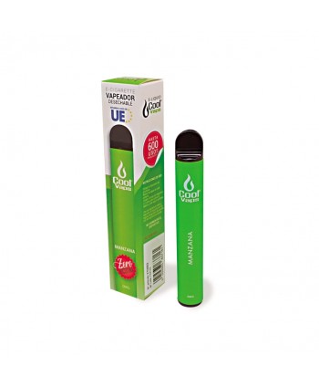 COOL VAPEADOR DESECH.MANZANA  5UN.ZERO NICOTINA