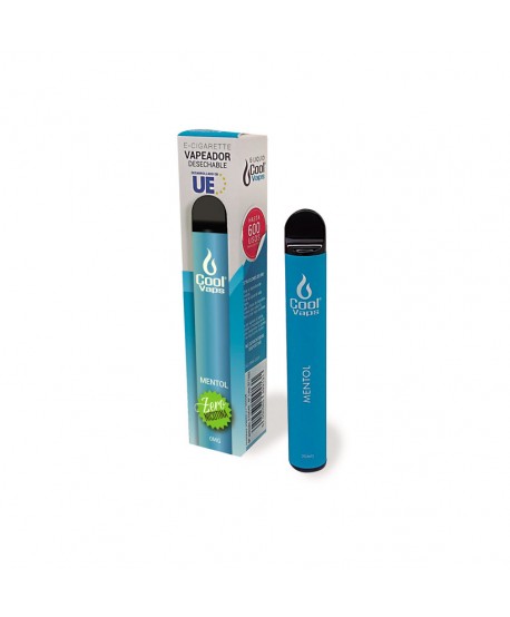 COOL VAPEADOR DESECH.MENTOL 5UN.ZERO NICOTINA