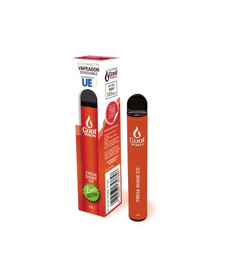 COOL VAPEADOR DESECH. FRESA SHAKE 5UN.ZERO NICOTIN