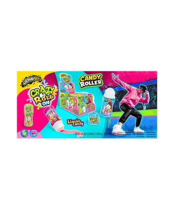 CRAZY ROLL ON LIQUID CANDY 15X40ML.