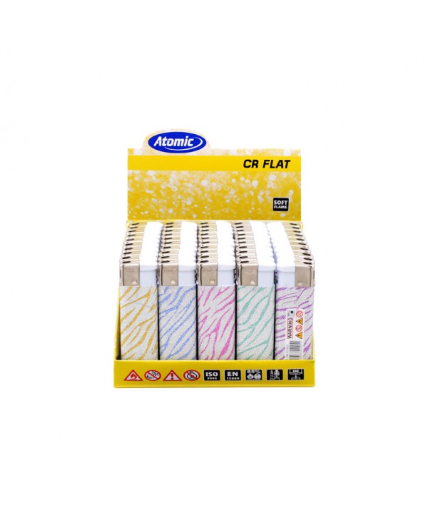 OCB MECHERO ATOMIC CR FLAT PURPURINA 50UN. 3607453