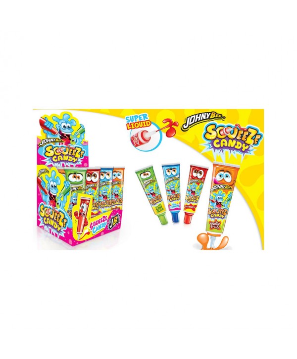 SQUEEZ CANDY TUBO 16UN.X44GR.