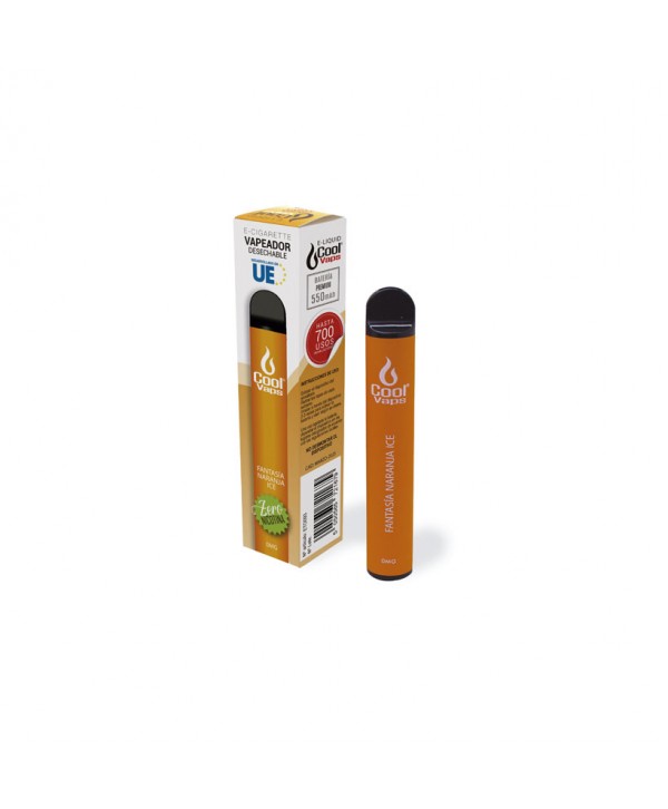 COOL VAPEADOR DESECH. NARANJA 5UN 0%NICO