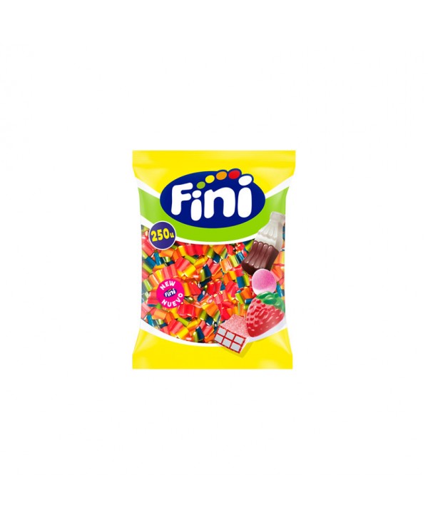 FINI CARTUCHERA RAINBOW REGALIZ BOLSA  250UN.