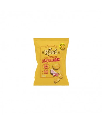 PAPAS ONDULADAS YORK QUESO 9X125GR.