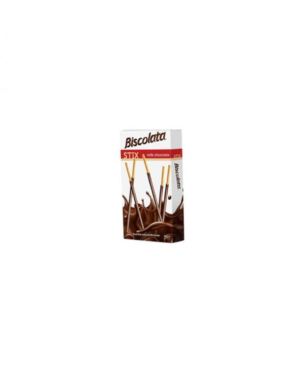 BISCOLATA STIX MILK CHOCOLATE 12UNX40GR.