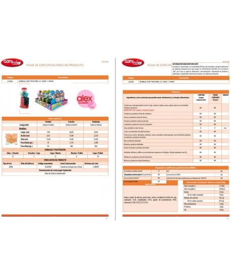 GUMBALL MACHINE 12X40GR.