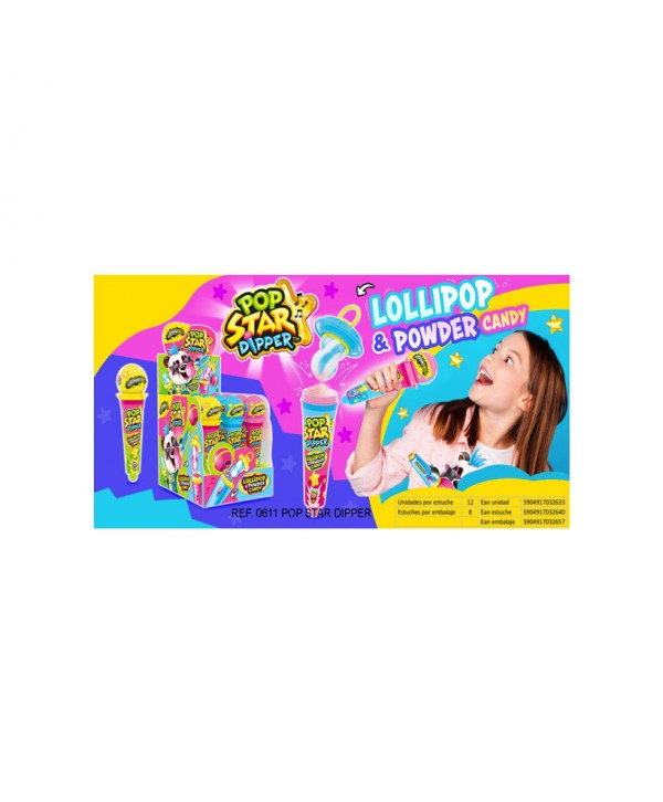 POP STAR DIPPER 12UN.X35GR.