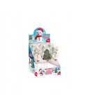 PIRULETA NUBE CHOCO ARBOL Y MUÑECO DE NIEVE 12X30GR.