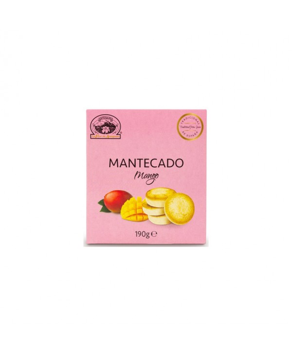 POLVORON MANTECADO MANGO 10X190GR.