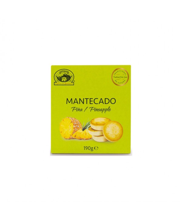 POLVORON MANTECADO PIÑA 10X190GR.