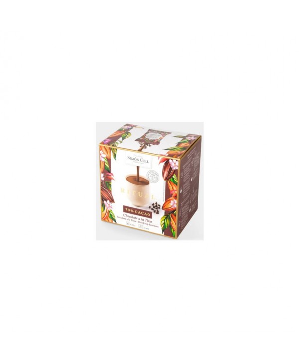 SIMON COLL A LA TAZA RITUAL 70% CACAO 210GR.