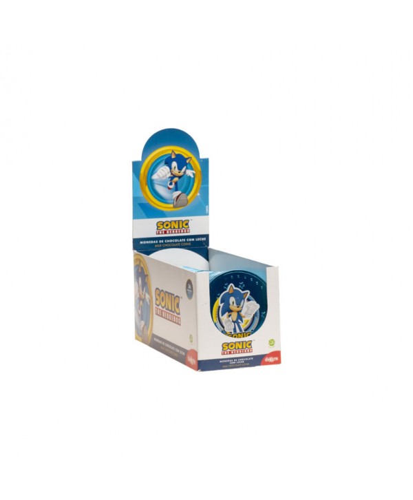 MONEDAS DE CHOCOLATE SONIC 36X26GR.