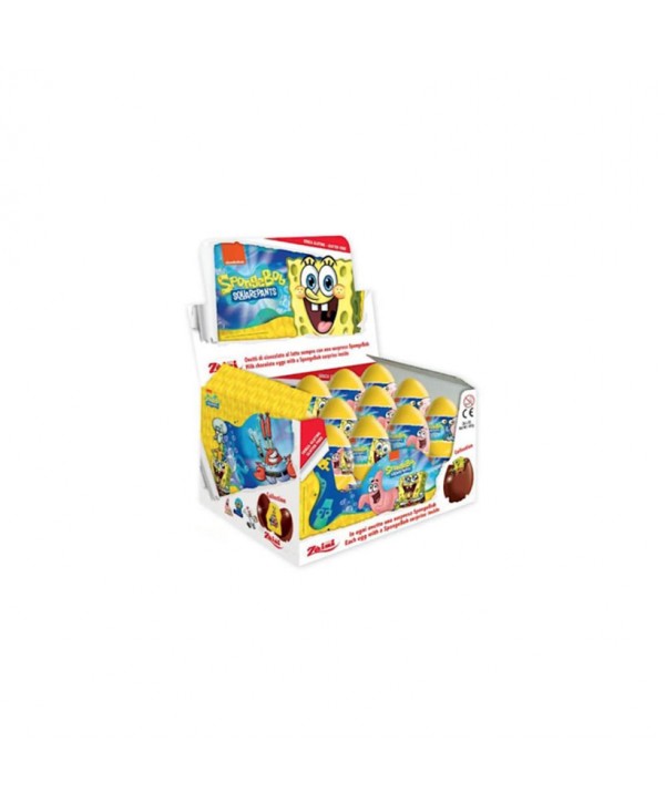 HUEVO CHOCOLATE BOB ESPONJA 24X20GR.