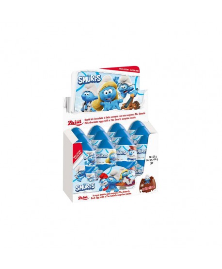 HUEVO CHOCOLATE PITUFOS 24X20GR.