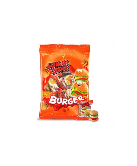 GUMMI ZONE BURGER BAG 12X77GR.