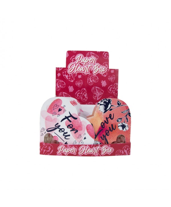 JELLYBEANS VALENTINE HEART BOX 12X50GR.