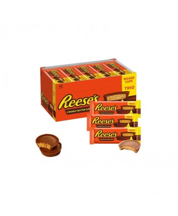 REESE´S PEANUT BUTTER TRIO CUPS 40UNX63GR.