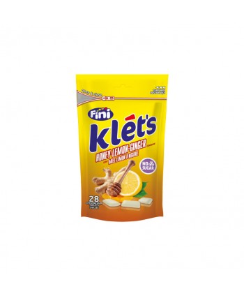 FINI BOLSITA CHICLES KLET´S JENGIBRE LIMON 22X39GR. 