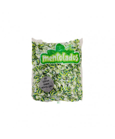 CARAMELO MENTOLADO LIMA S/A BOLSA 1KG.