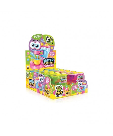 WATER COFFEE MACHINE BUBBLE GUM 10X10GR.