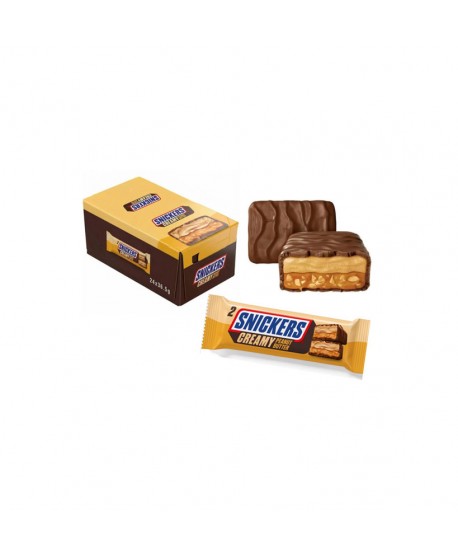 SNICKERS CREAMY PEANUT BUTTER 24X36.5GR.