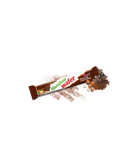 CHOCO WAFER HAZELNUT YOLLI 24UX70GR.