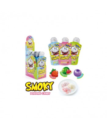 SMOKY POPPING CANDY STRAWBERRY 30UNX7GR.