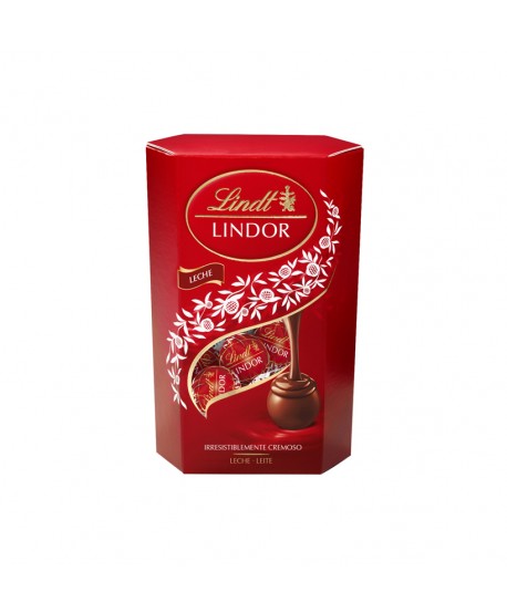 LINDT CORNET LECHE 8X200GR.