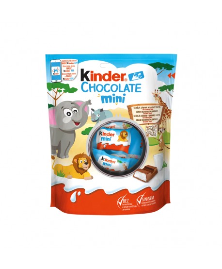 KINDER CHOCOLATE MINI 120GR. 