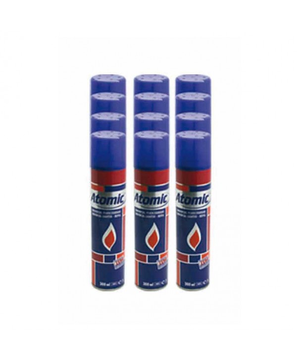 OCB GAS ATOMIC LIGHTER 300ML.X12UN. 0142020