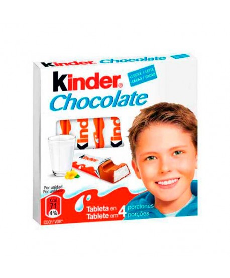 KINDER CHOCOL.T4X20X50 GR.
