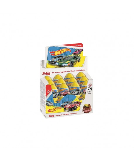 HUEVO CHOCOLATE HOT WHEELS 24X20GR.