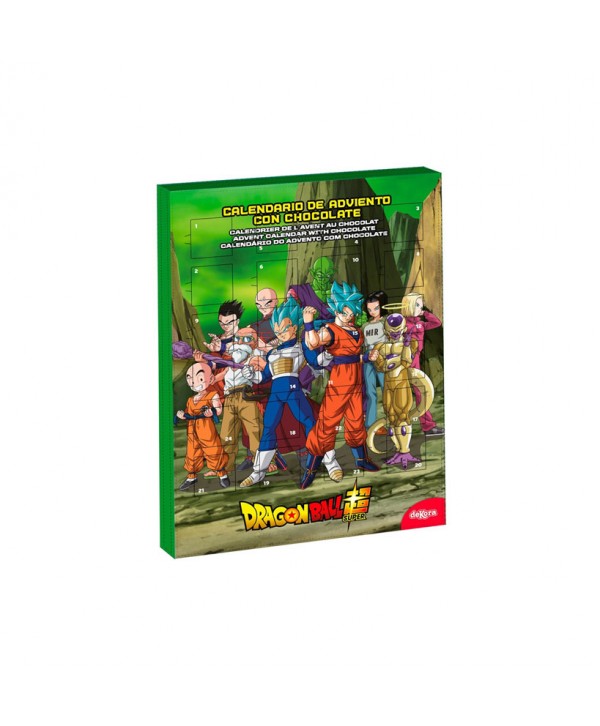 CALENDARIO NAVIDAD DRAGON BALL 24X50GR.
