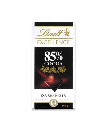 LINDT EXCELL. 85% CACAO 20X100GR.